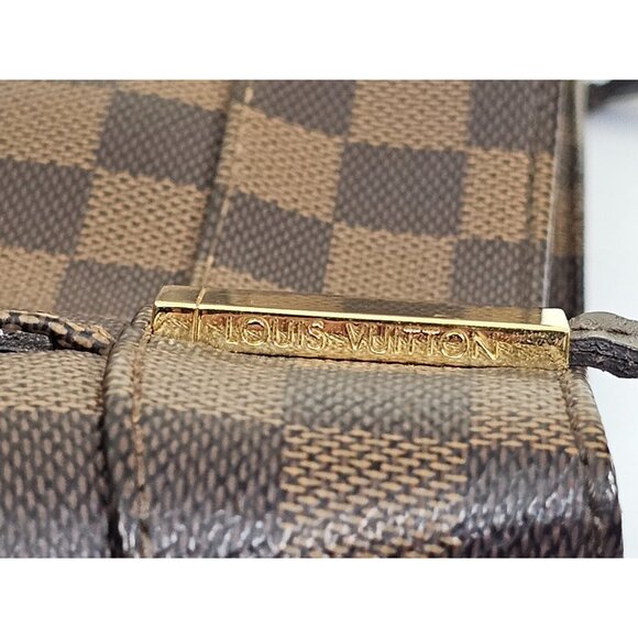 Louis Vuitton Brown Checkered Tote Bag - Picture 3 of 15